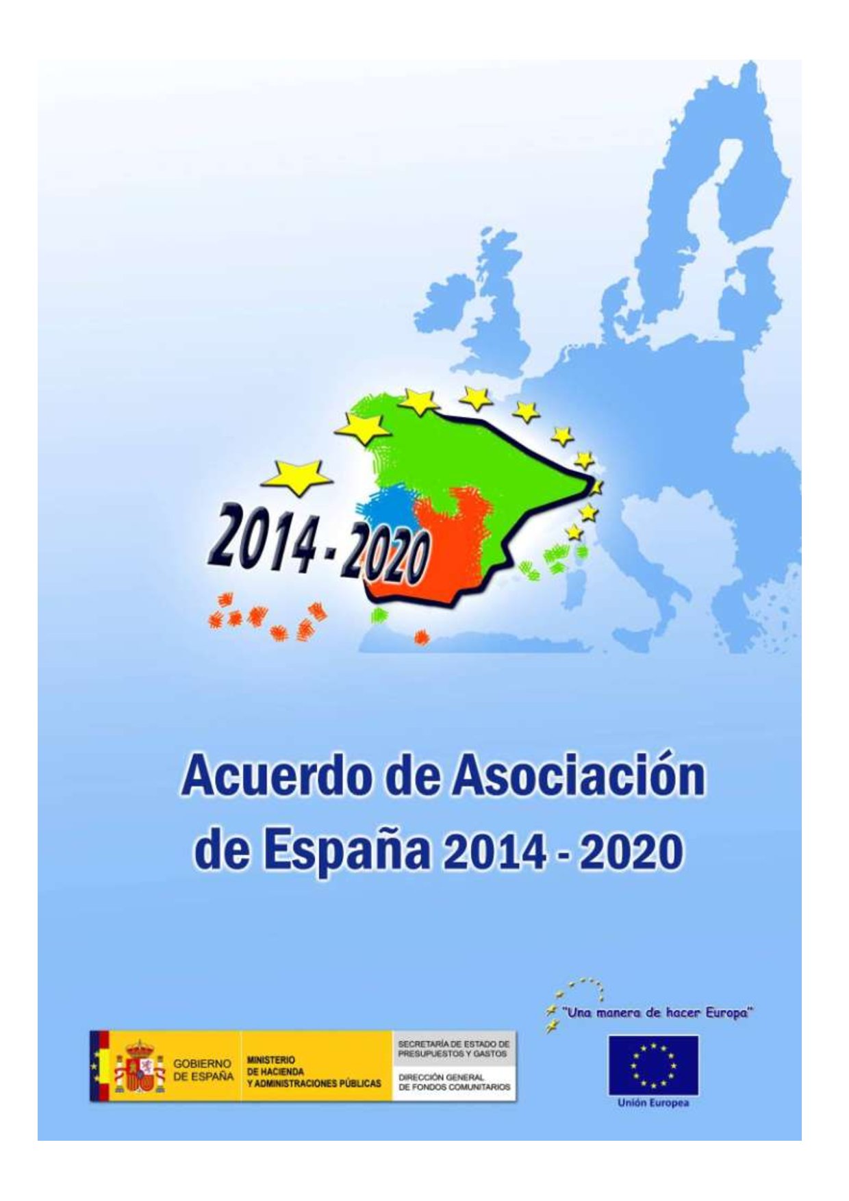 Acuerdo de Asociación de España 2014-2020